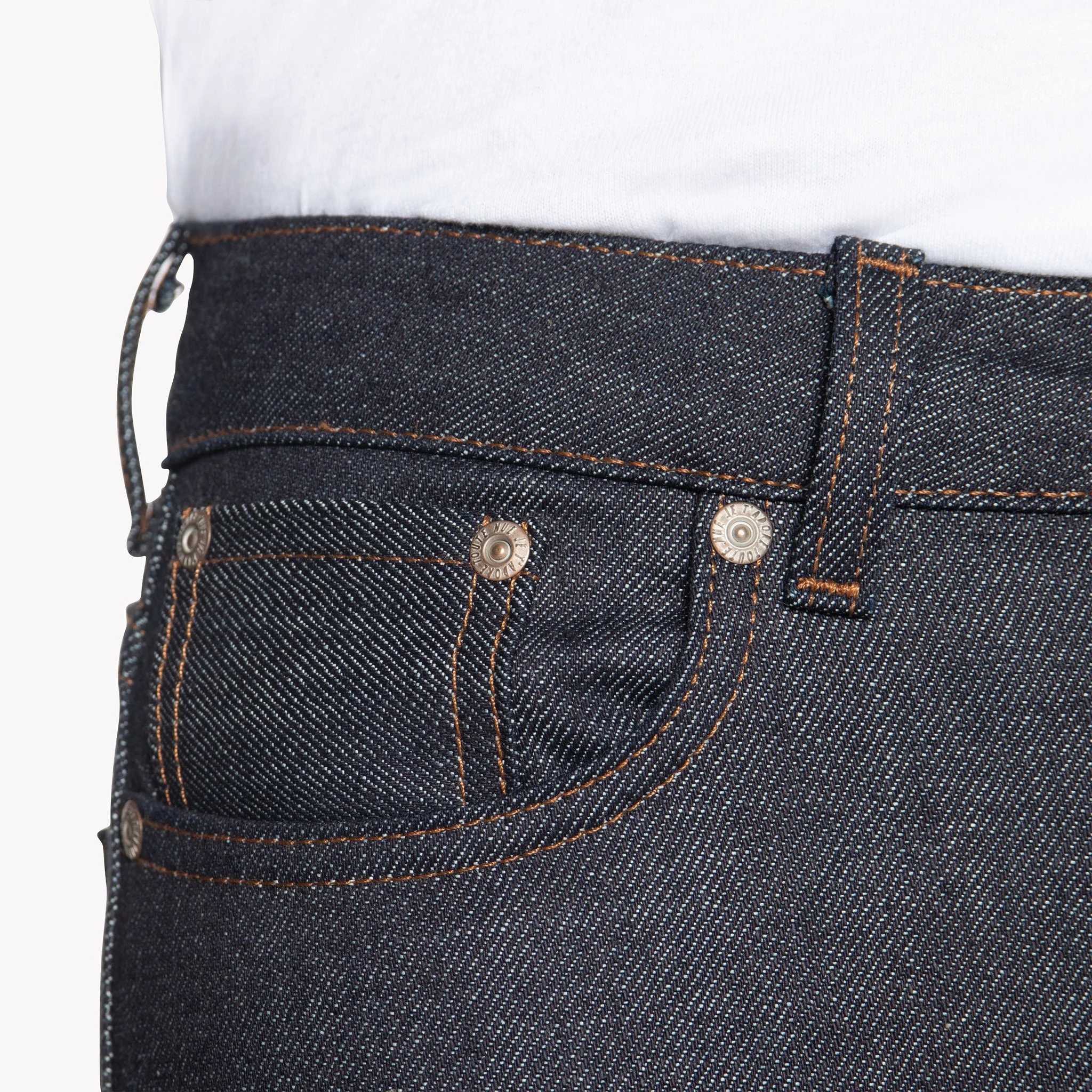 Women's - Skinny - Stretch Selvedge Raw Denim - Image 4