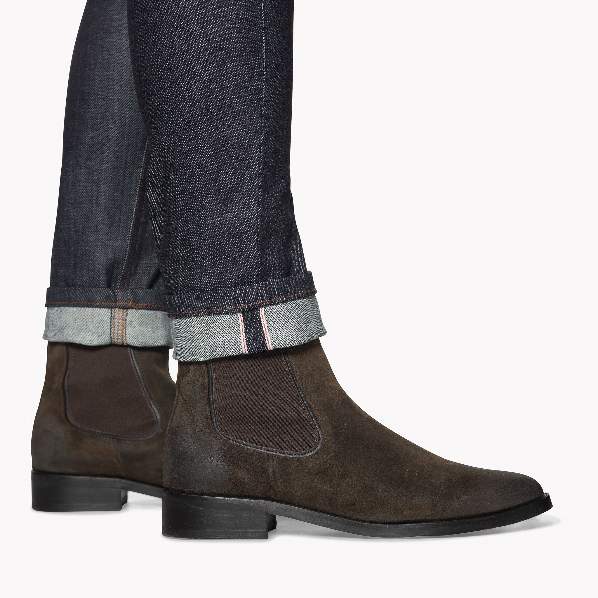 Women's - Skinny - Stretch Selvedge Raw Denim - Image 6