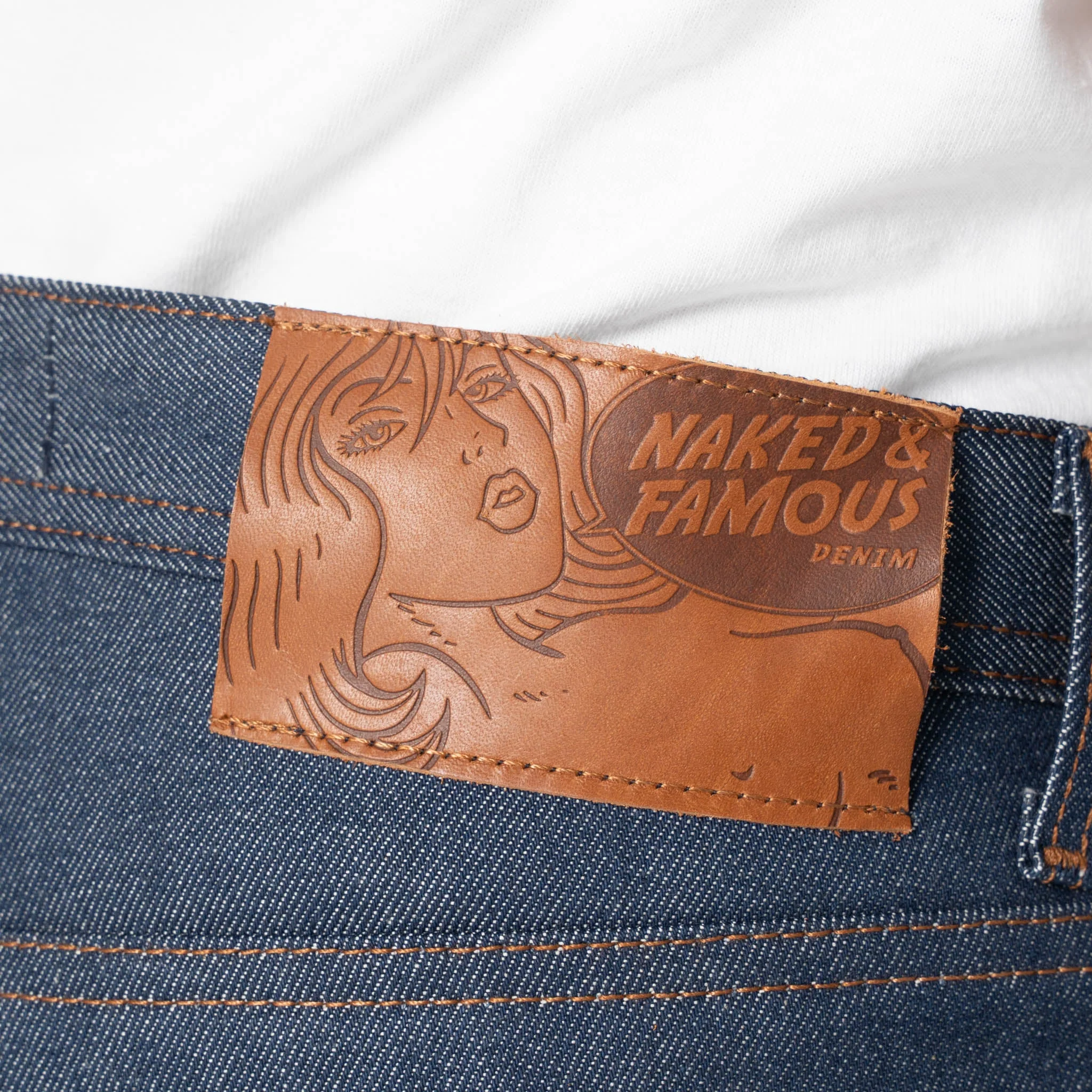 Weird Guy - Natural   Indigo   Selvedge - Image 6