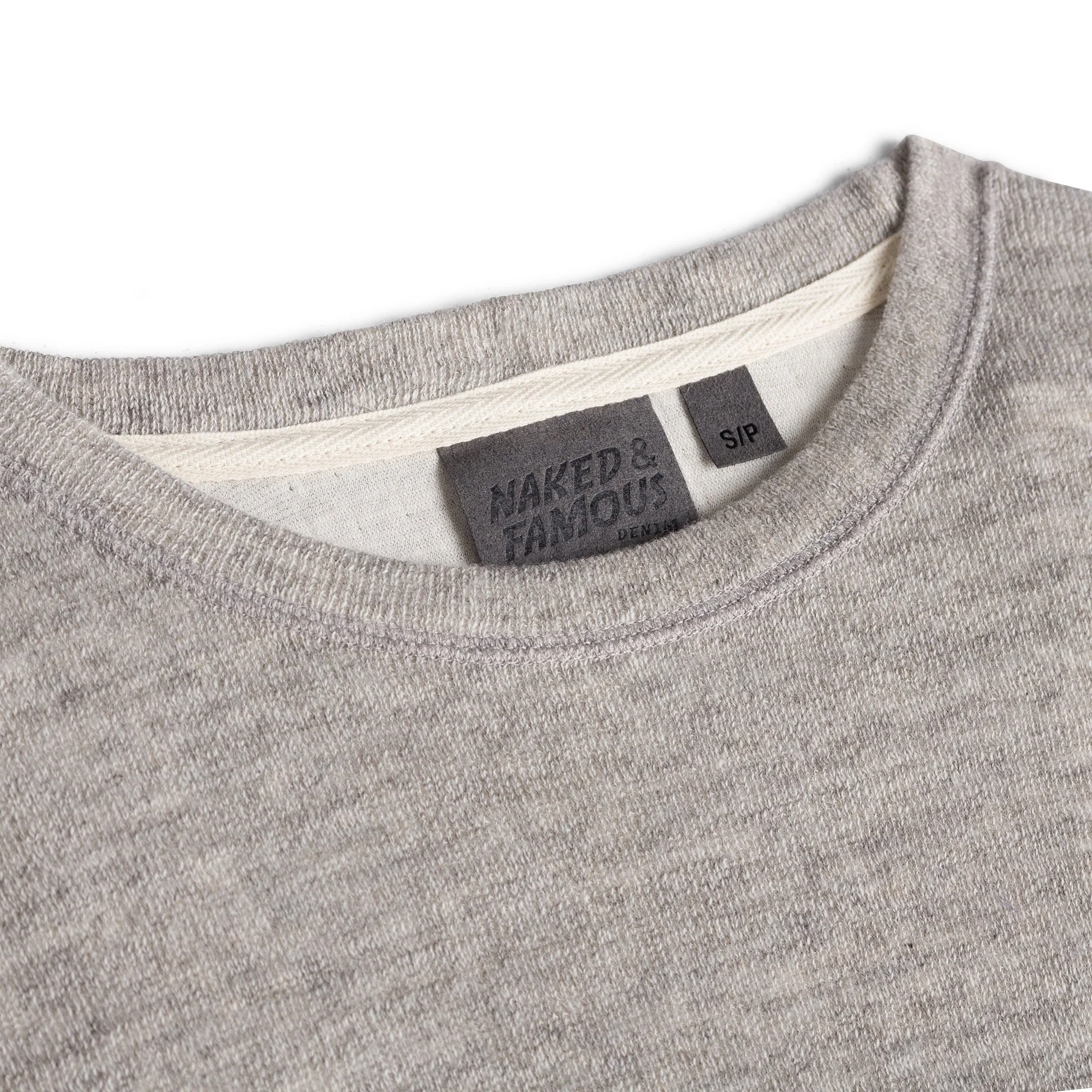 Women's - Weekend Crew - Vintage Doubleface - Grey - Image 5