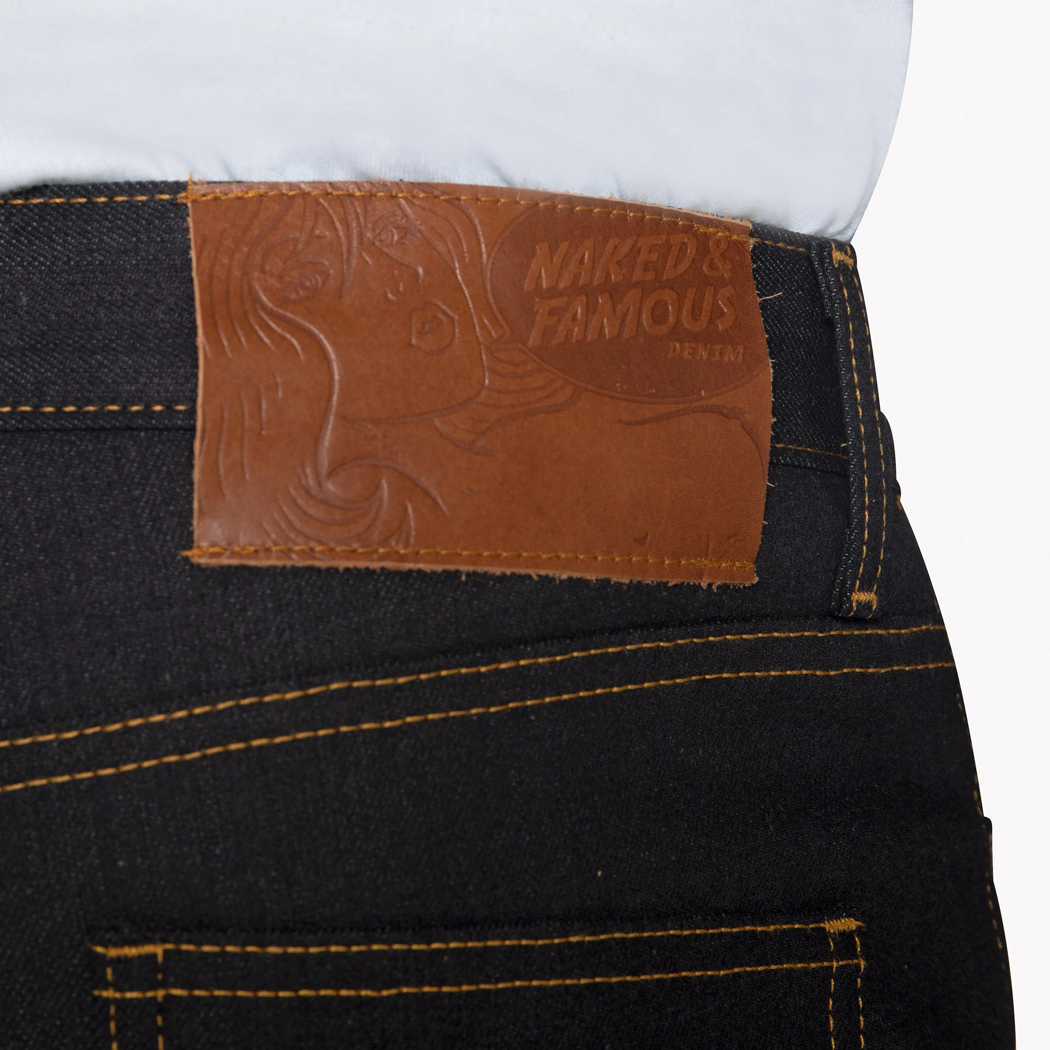 Stacked Guy - Deep Indigo Stretch Selvedge - Image 5