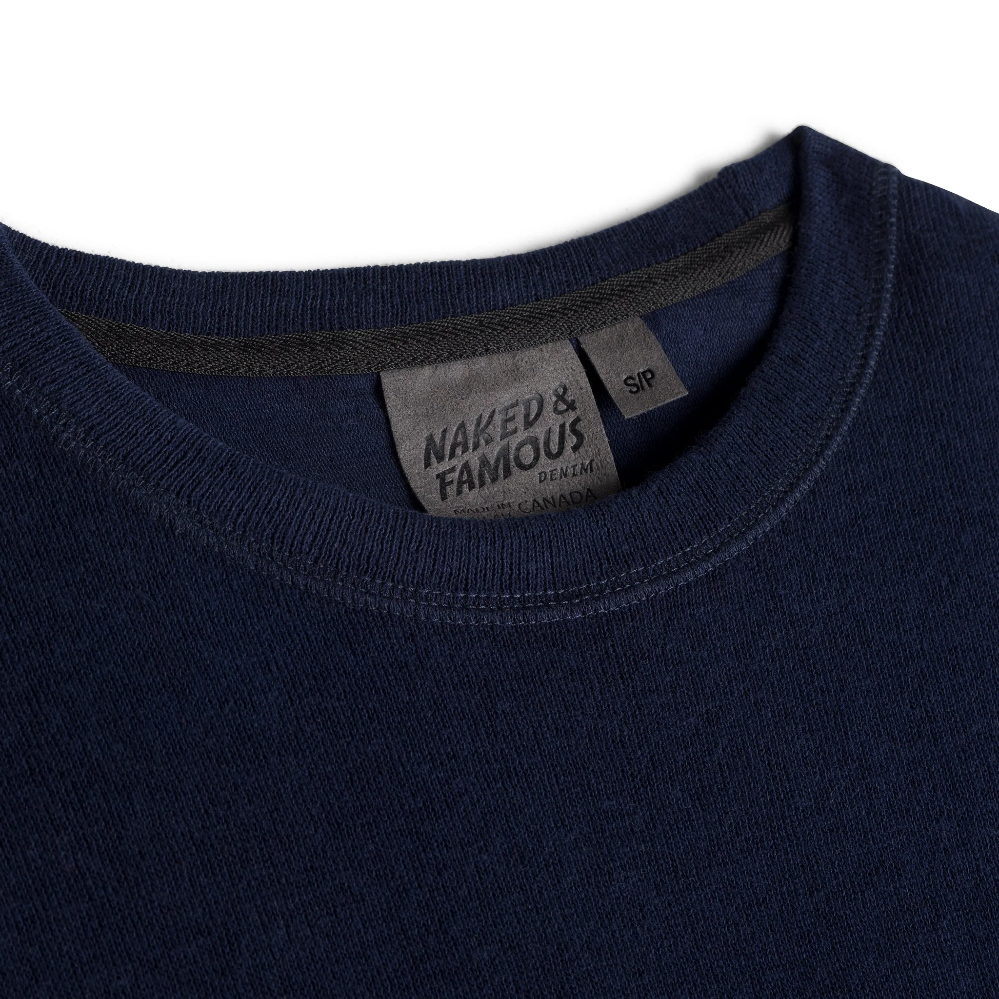 Women's Weekend Crew - Vintage Doubleface - Navy - Image 5