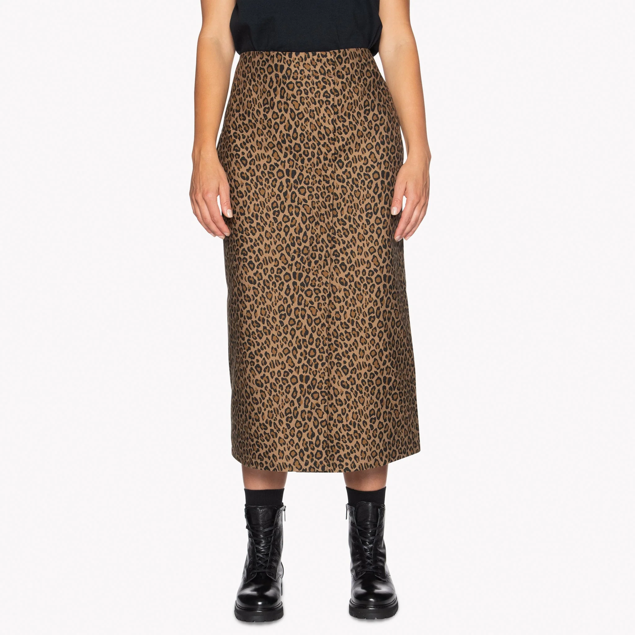Wrap Skirt - Leopard Print - Image 3